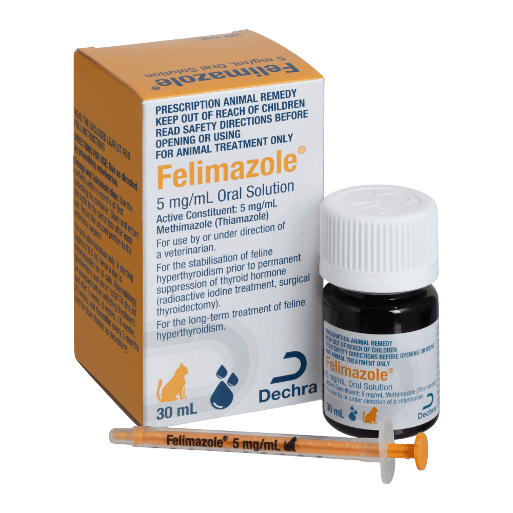 felimazole 5mg/ml oral solution 30ml