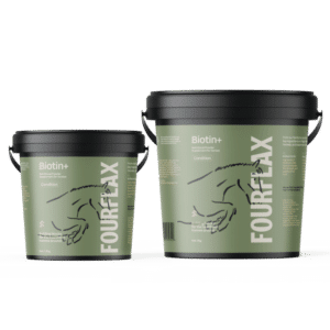 fourflax equine biotin plus condition hooves strengthen