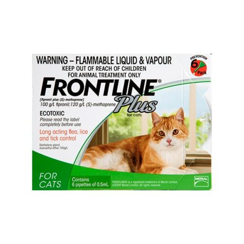 frontline plus for cats 3 pack