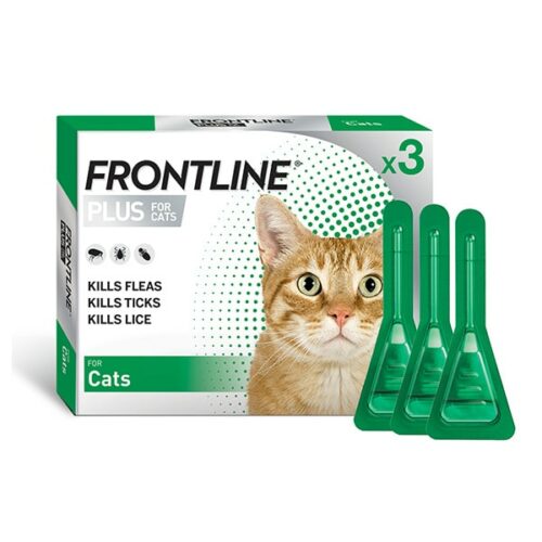 Frontline Plus for Cats 3 pack