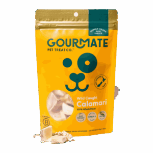 Gourmate Wild Caught Calamari Dog Treats 45g pack