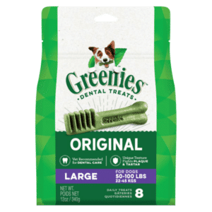 greenies canine large dental treats