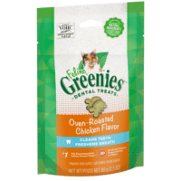 greenies cat treats roast chicken 60g