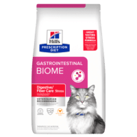 hill's prescription diet gastrointestinal biome digestive/fibre care dry cat food 1.8kg