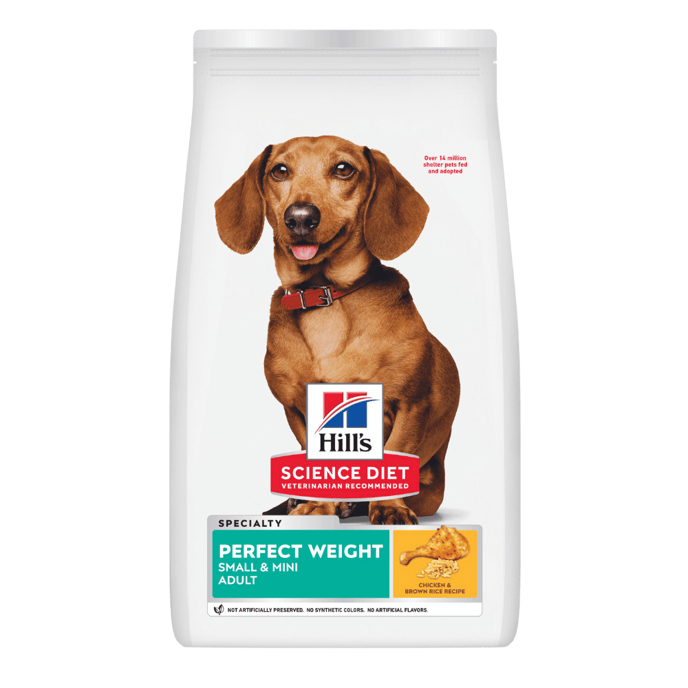 hill's science diet adult perfect weight small & mini dry dog food 1.81kg