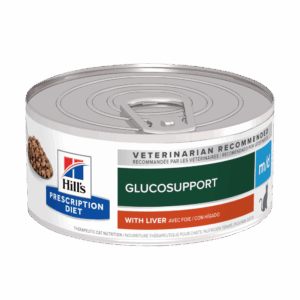 hill's prescription diet m/d gluco support canned cat food 156g