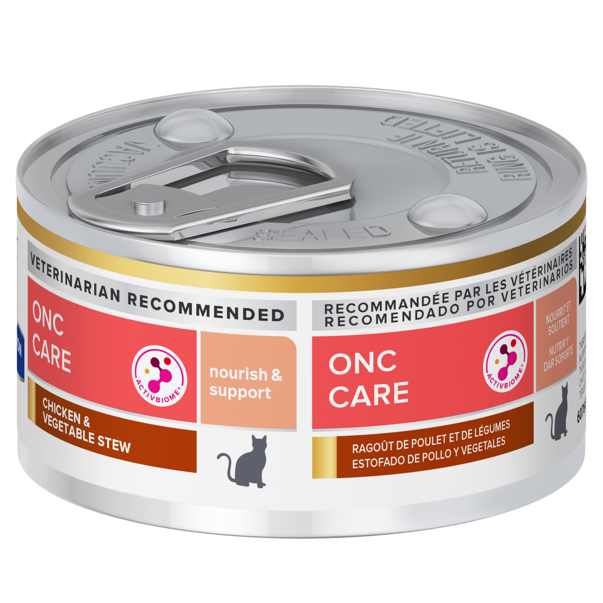 hill's prescription diet onc care cat chicken & vegetable stew 82g