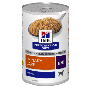 hill's prescription diet u/d urinary care wet dog food can 370g