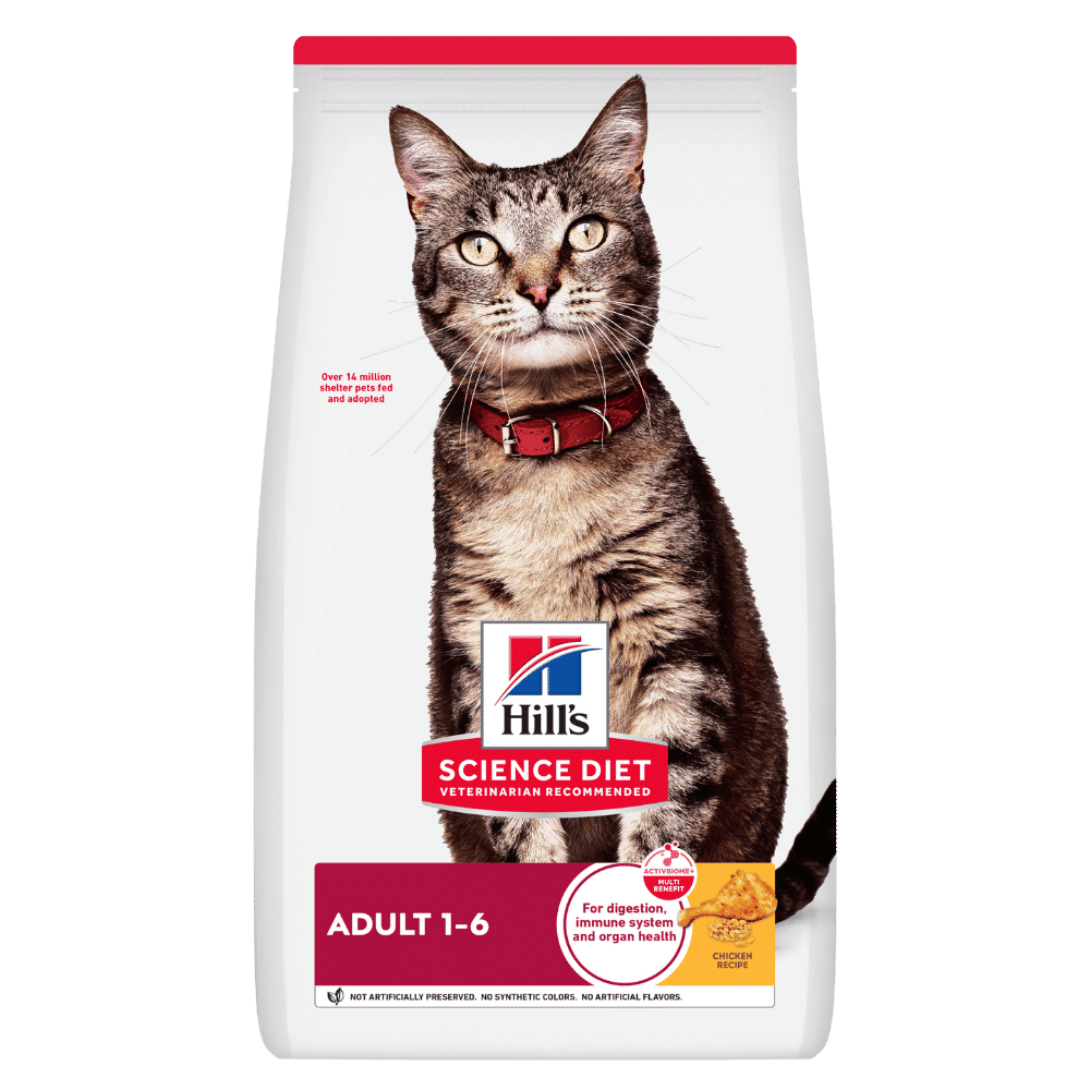 hill's science diet adult dry cat food