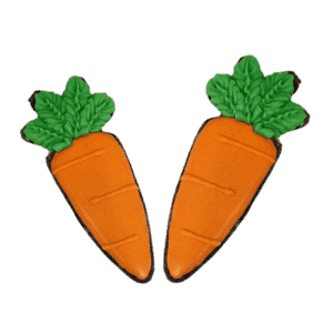 Horse Iced Carrot Cookies - 2 Pack