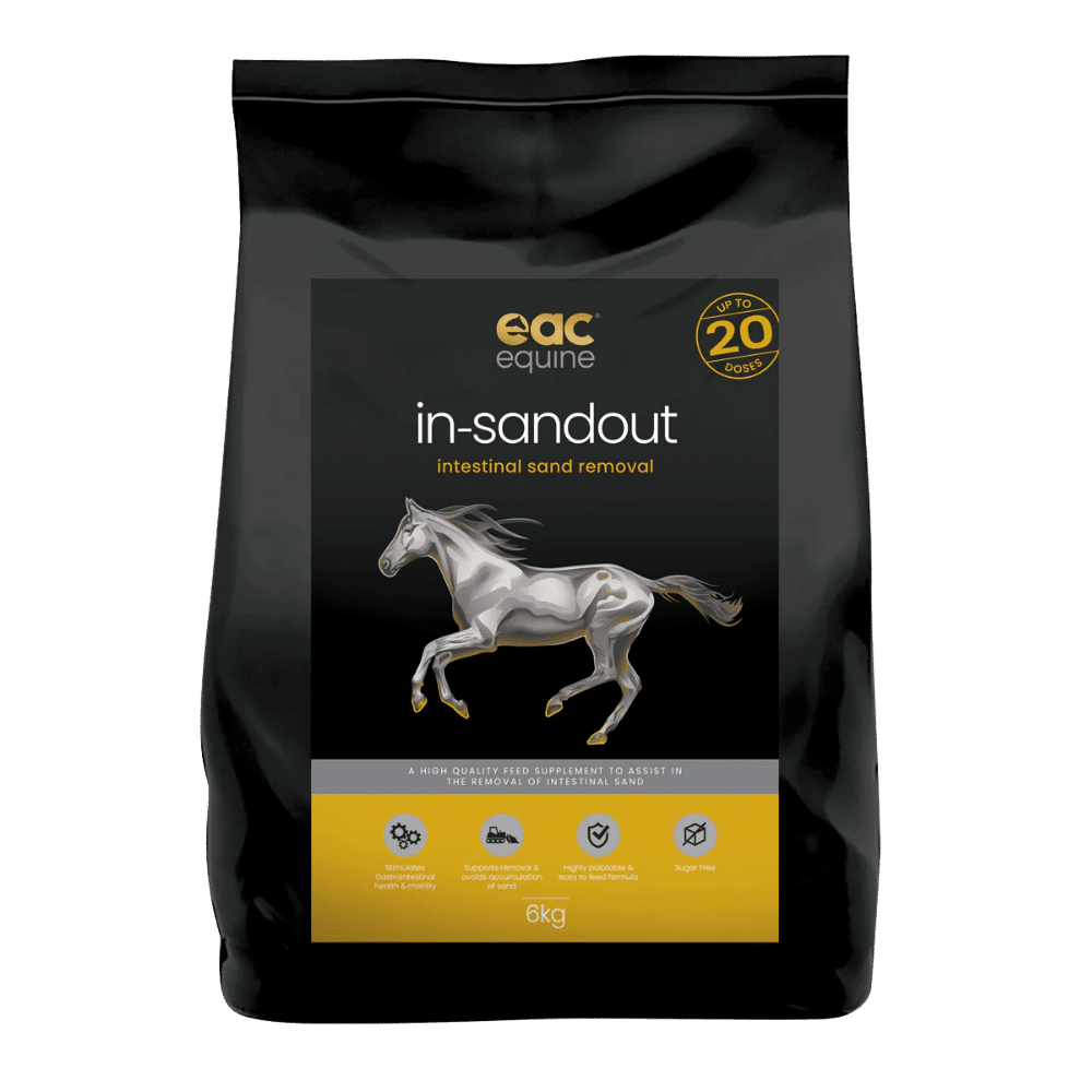 in sandout intestinal sand removal pellet