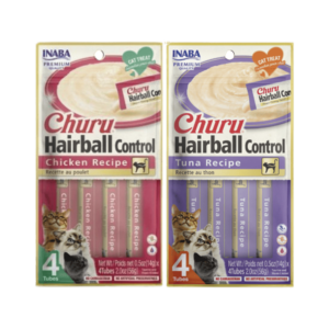 inaba churu hairball control treat 4 pack