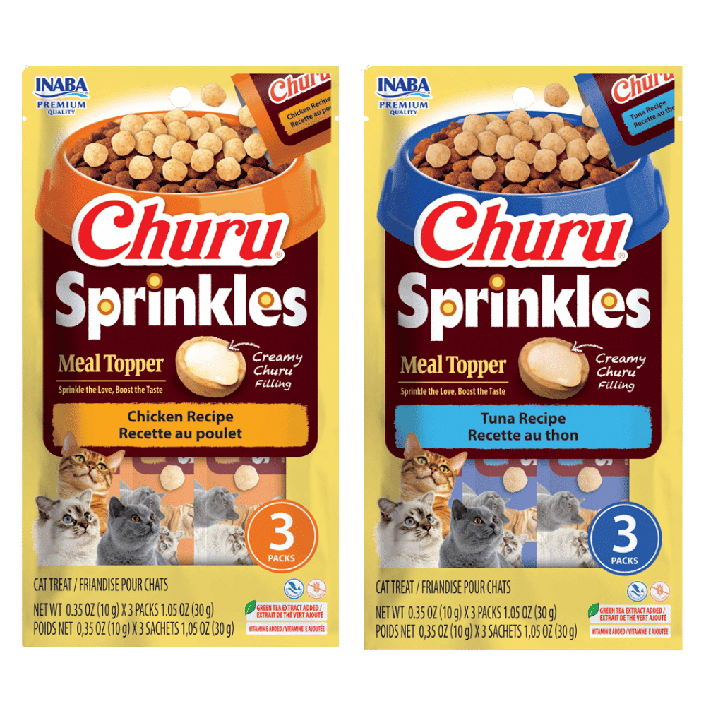 inaba churu sprinkles cat treat chicken 10g x 3 pack