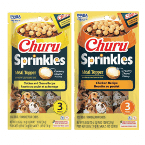 inaba churu sprinkles dog treat chicken & cheese 30g x 3