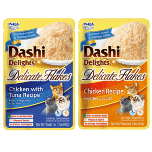 inaba dashi delights delicate flakes with chicken 40g x 6
