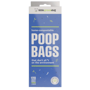little green dog compostable poop bags