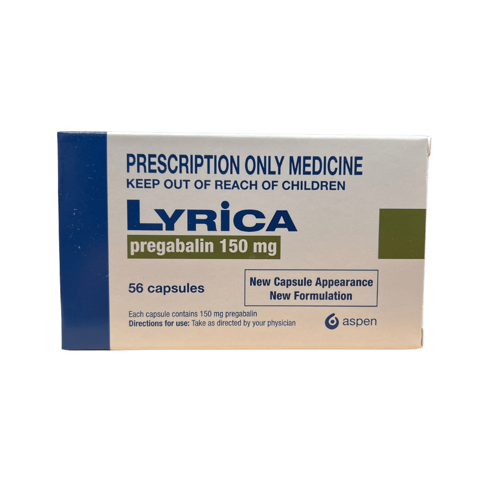 lyrica (pregabalin) 150mg capsules