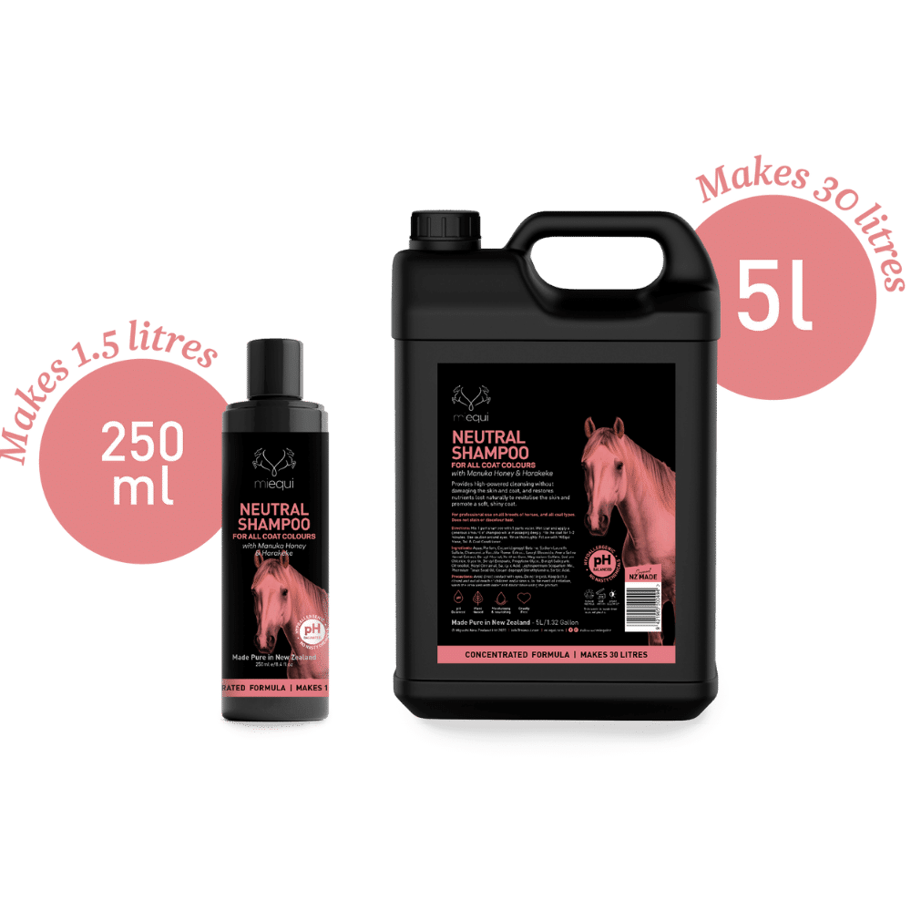 MiEqui Neutral Shampoo Concentrate Buy Online from Vet Post NZ Fast