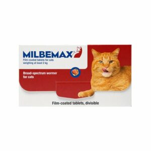Milbemax Cat Wormer 2-8kg Per Tablet