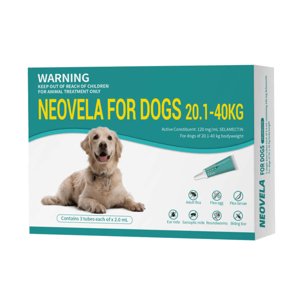 neovela for dogs 20.1 40kg 3 pack