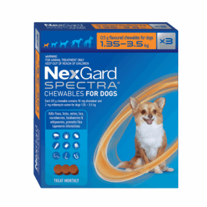 nexgard spectra 1.35 3.5kg 3 pack
