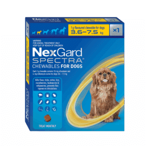 nexgard spectra 3.6 7.5kg singles