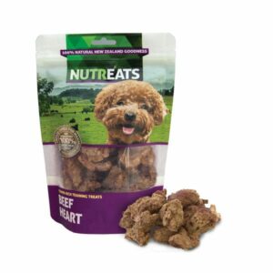 nutreats beef heart treats dog 50g