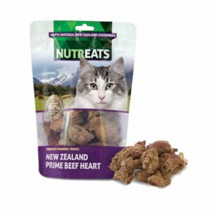 Nutreats New Zealand Beef Heart Feline 50g