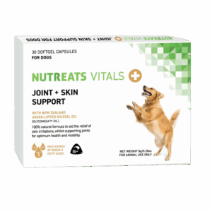 nutreats vitals joint & skin support capsules dog
