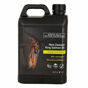 omega plus king salmon oil equine supplement