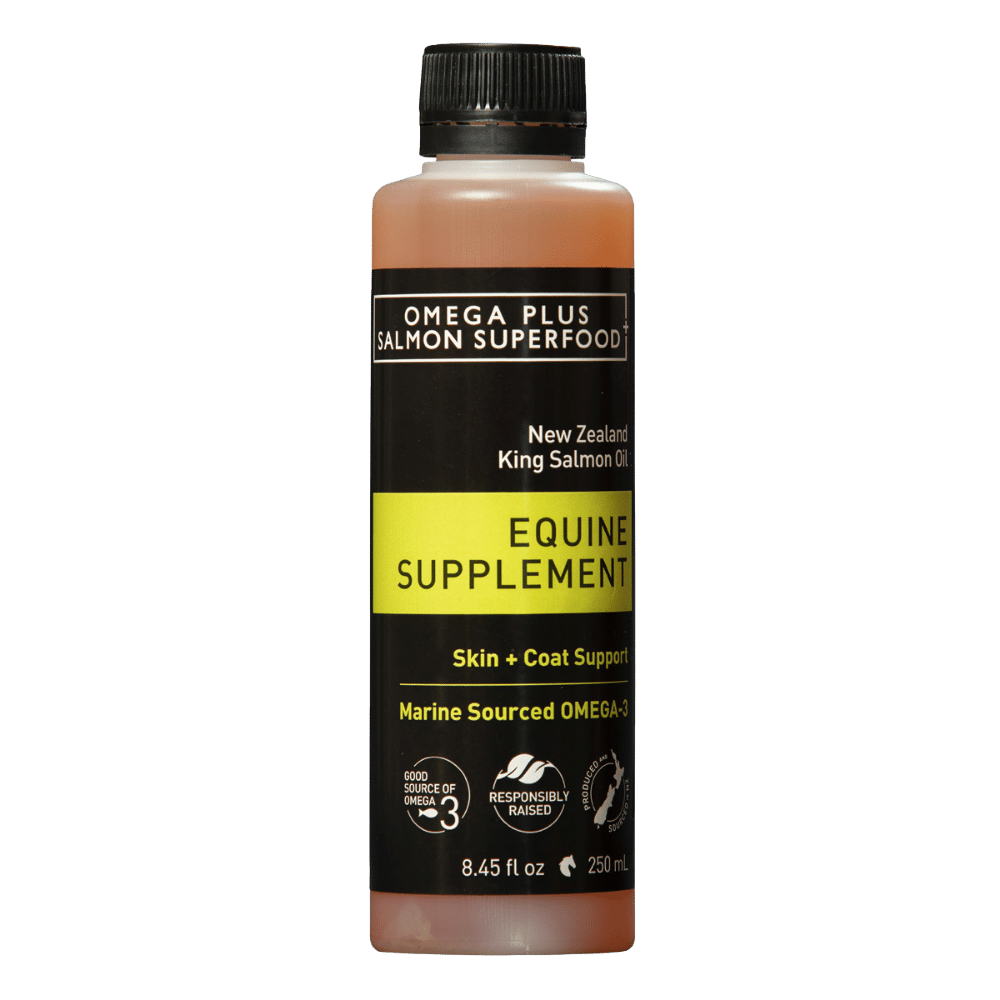 omega plus king salmon oil equine supplement 250ml