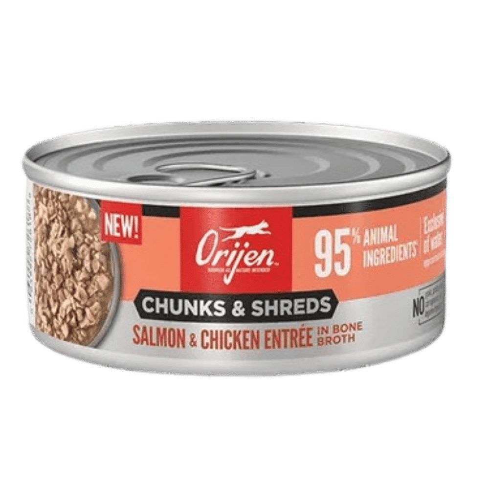 orijen-salmon-and-chicken-entree-155g orijen chicken & salmon entree wet cat food 85g