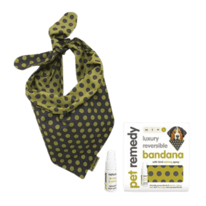 pet remedy luxury calming bandana kit