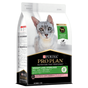 pro plan weight loss sterilised salmon & tuna formula dry cat food