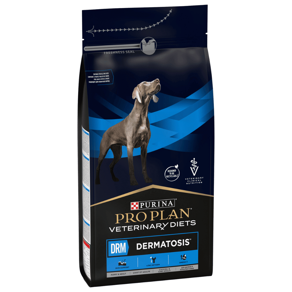 purina pro plan canine dermatosis drm dry dog food