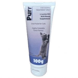 purr l lysine paste for cats 100g