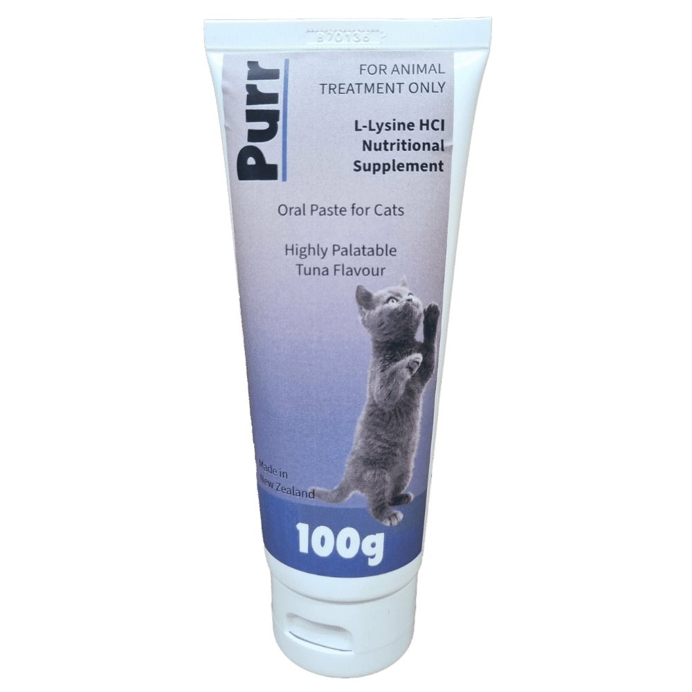 purr l lysine paste for cats 100g