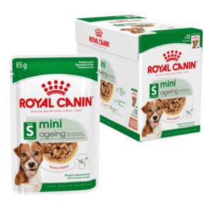 royal canin mini ageing 12+ gravy wet dog food