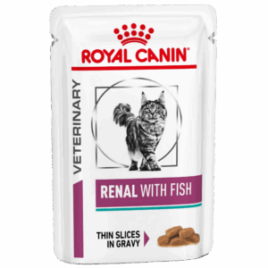royal canin feline renal with fish 85g sachets
