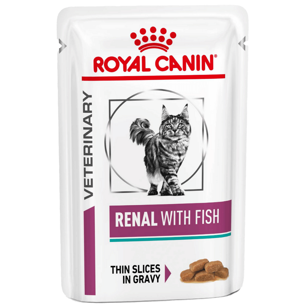 royal canin feline renal with fish 85g sachets