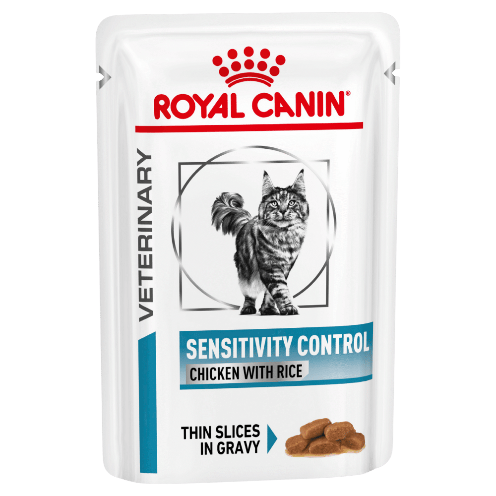 royal canin cat sensitivity control pouches 85g x 12