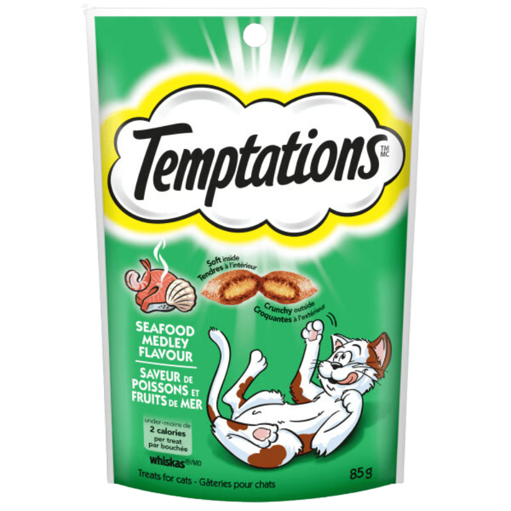 temptations seafood medley 85g