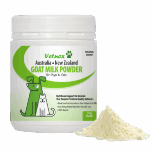 vetnex goat milk powder for dogs & cats 250g