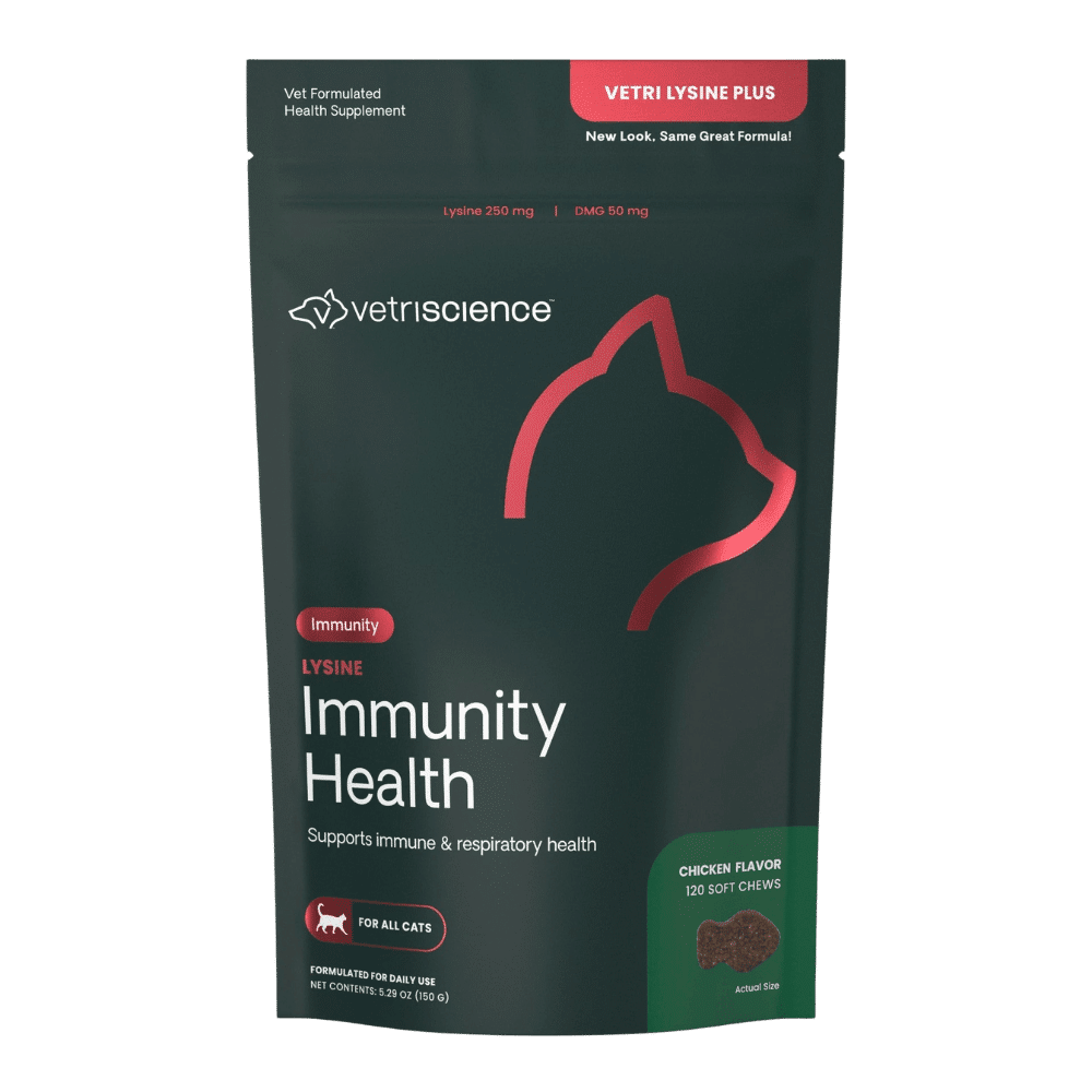 vetriscience lysine bite sized chews x 120