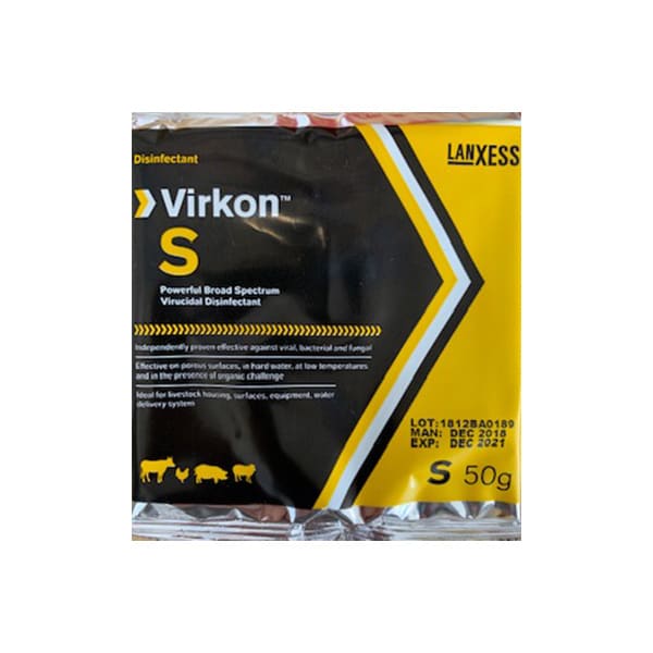 Virkon S 50g Sachet