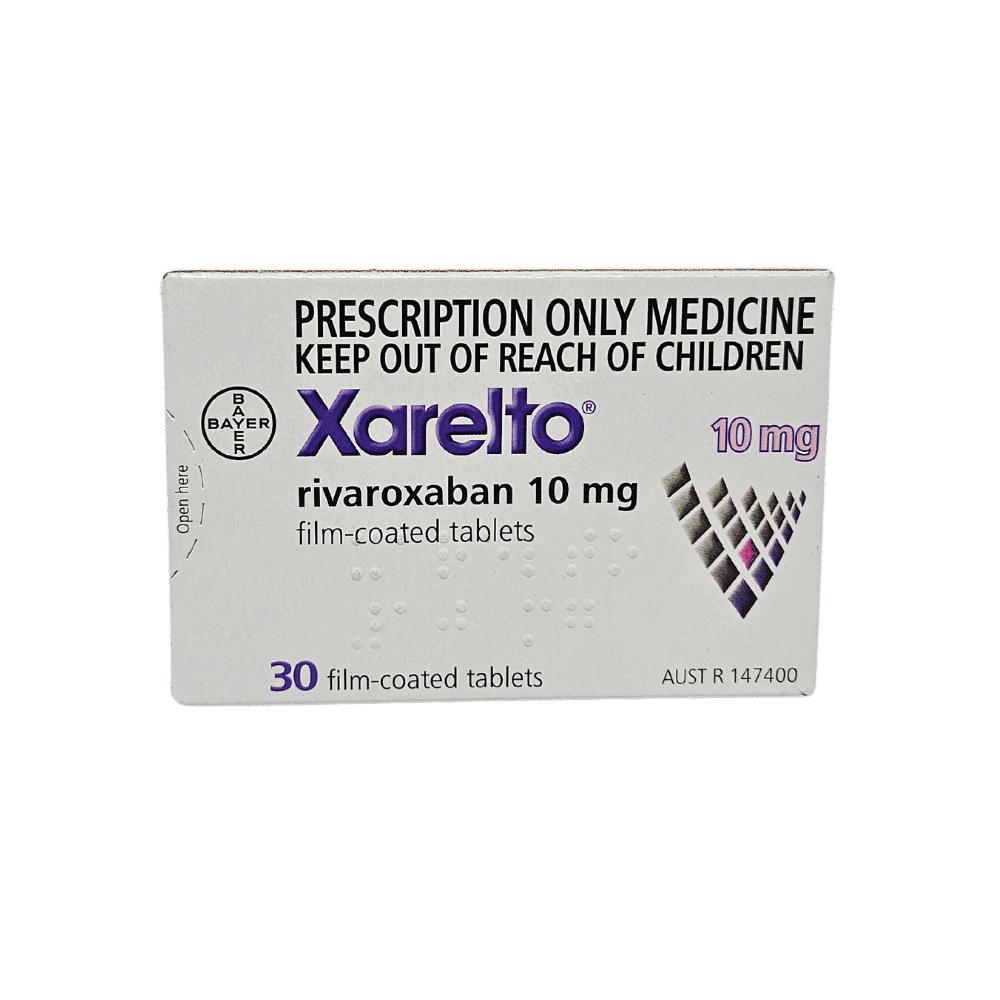 xarelto 10mg tablets x 30