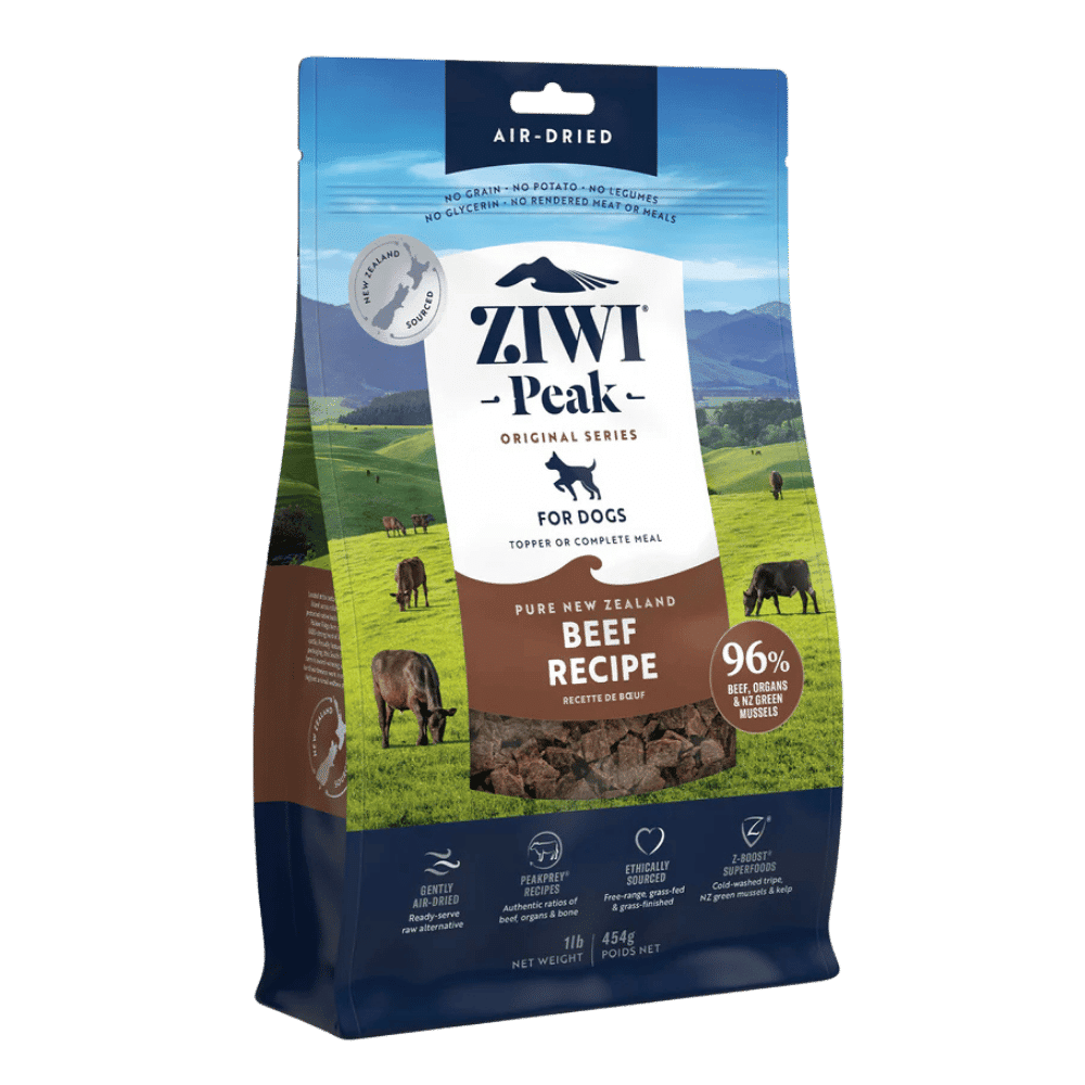 ziwi peak beef air dried recipe for dogs