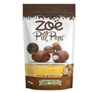 zoe pill pops peanut butter with honey 100g